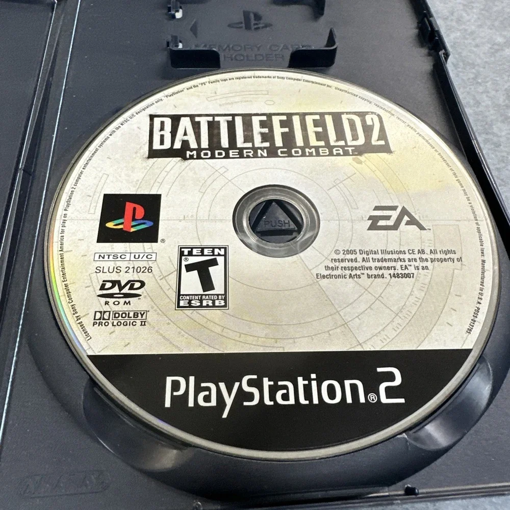 PlayStation 2‎ Battlefield 2: Modern Combat (Sony PS2, 2005) No Manual